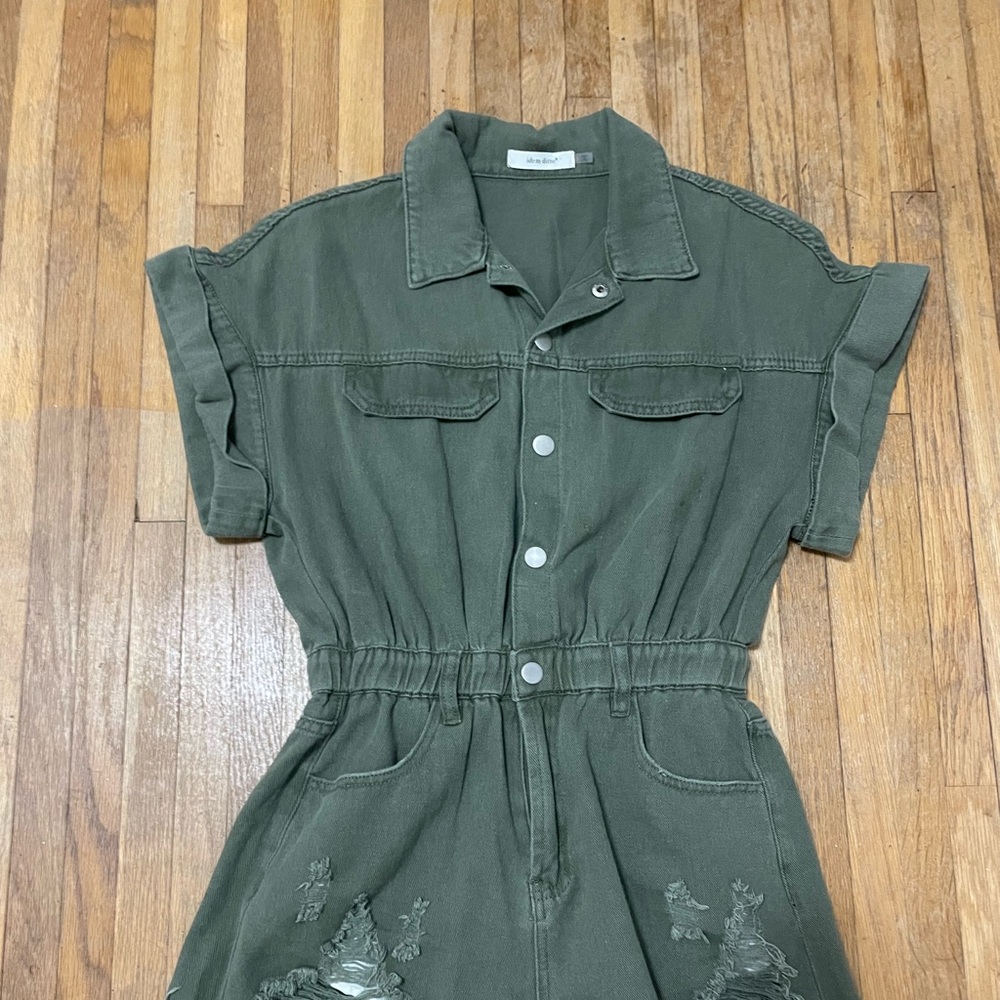 Jessie Denim Romper